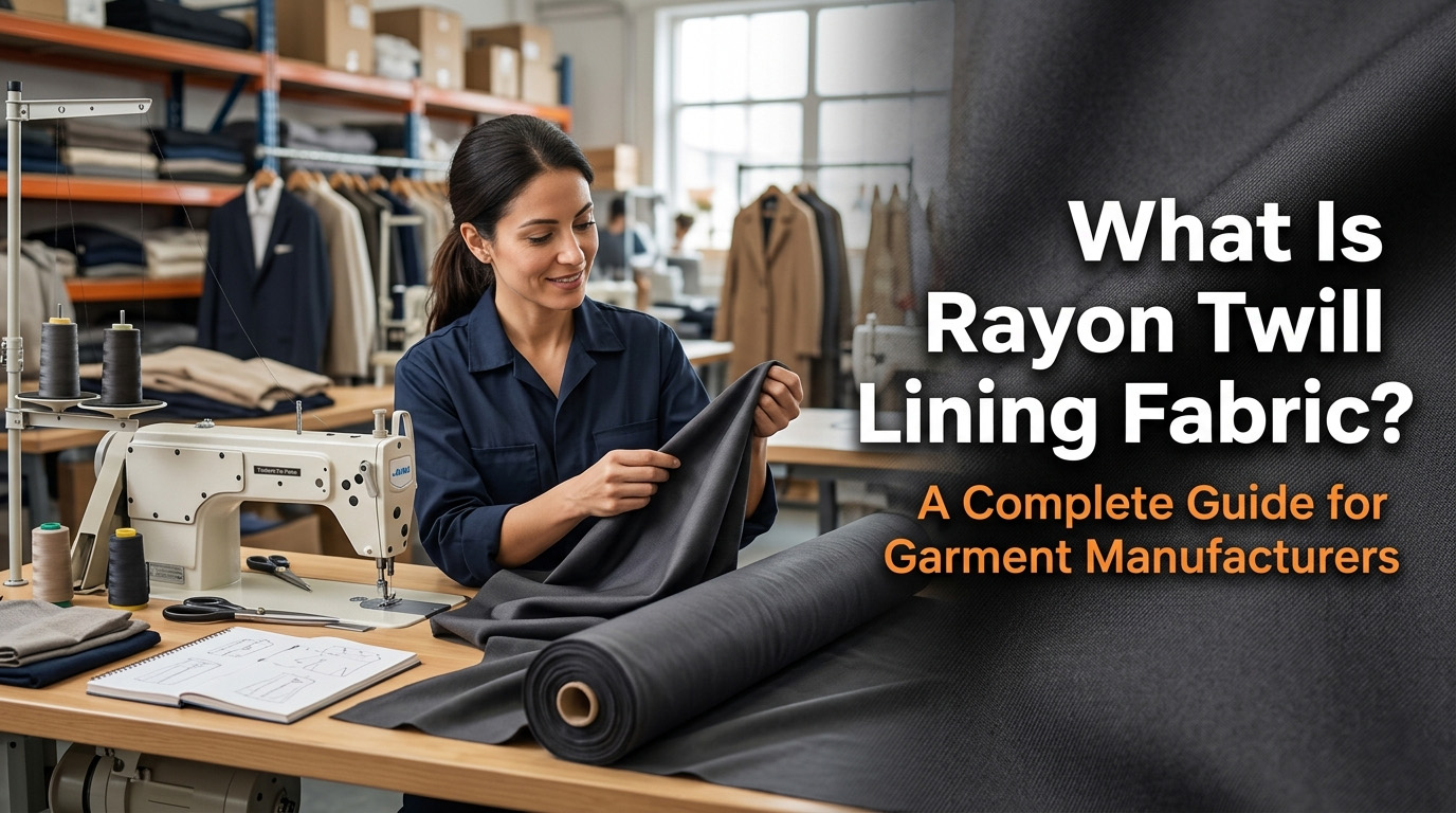 Apakah Fabrik Lapik Rayon Twill? Panduan Lengkap untuk Pengilang Pakaian