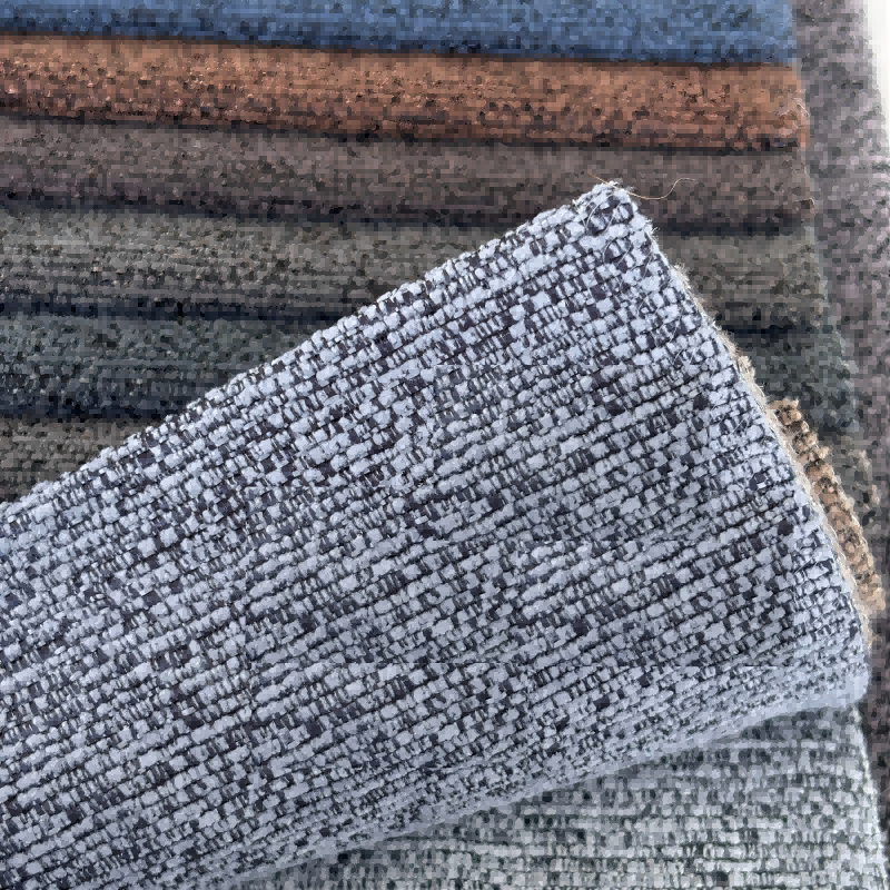 Ketumpatan Tinggi Kalis Air Chenille Upholsteri Fabrik Sofa Fabrik Tekstil Rumah