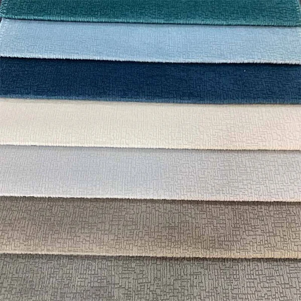 Kain Sofa Chenille Padat Biasa