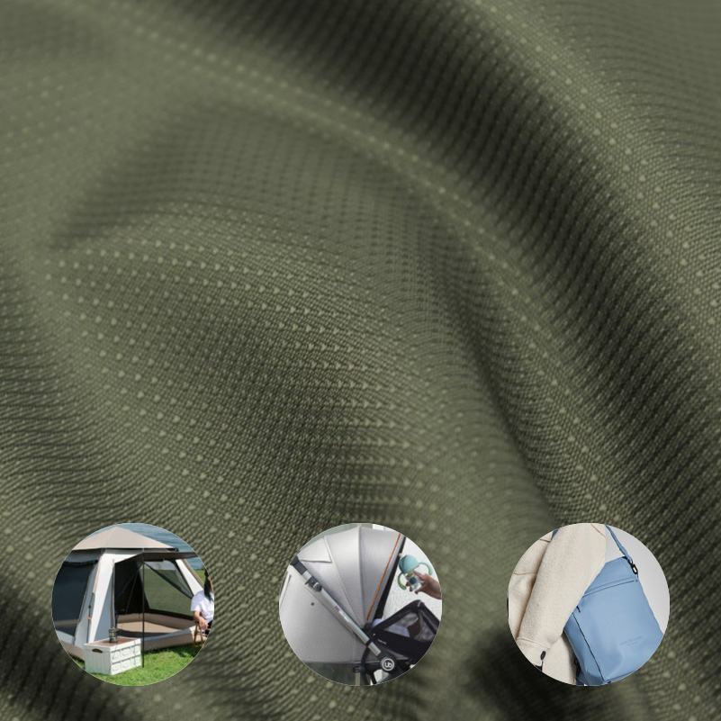 Kain Oxford Jacquard Poliester
