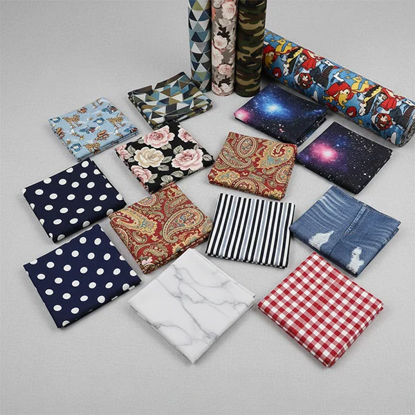 Kain lapisan bercetak poliester Kain lapisan bercetak poliester