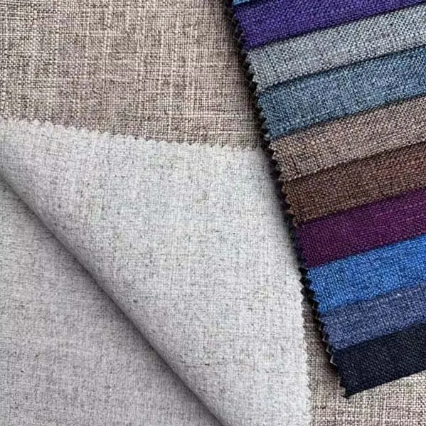 Kain linen microfiber bercetak