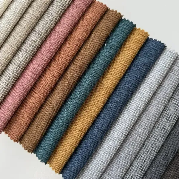 Fabrik linen tiruan satu sisi
