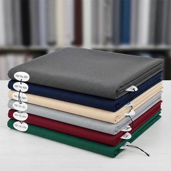 TR dicampur kain lapisan twill